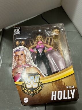 Mattel WWE Legends Molly Holly Action Figure - Pink & Black